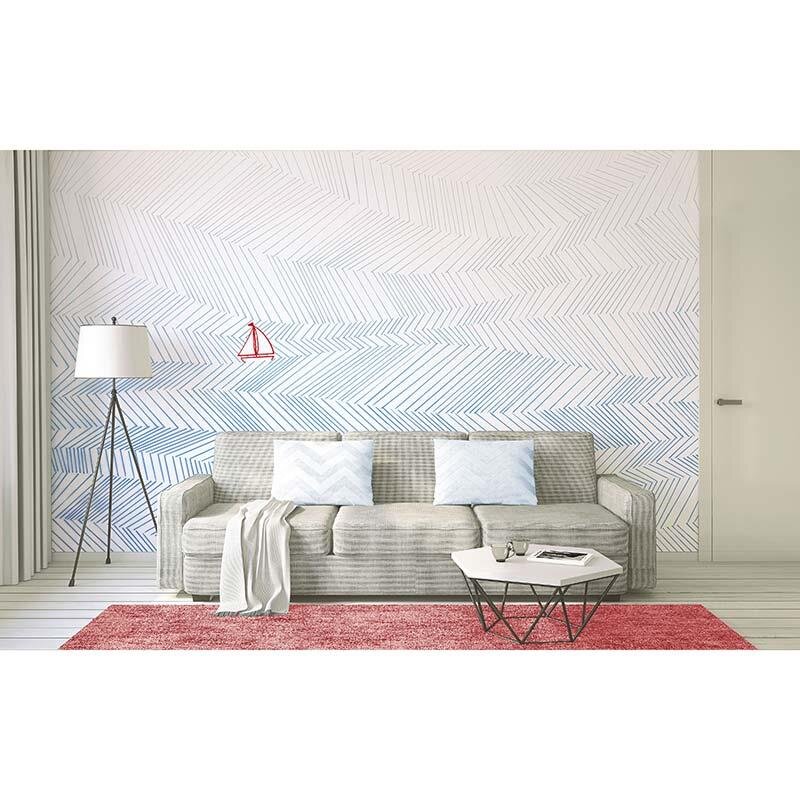 Digitaldruck-Tapete Waves Artwork 1 Architects Paper (1031707)