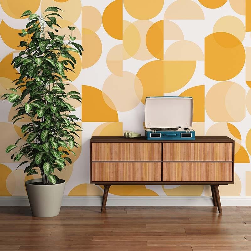 Digitaldruck-Tapete Coloured Circles 3 Architects Paper (1031703)