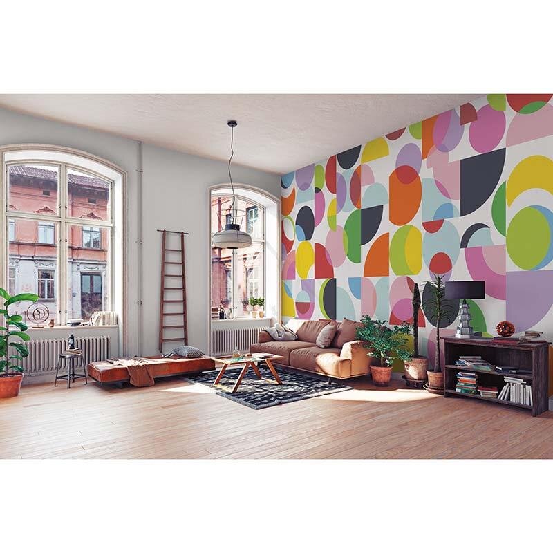 Digitaldruck-Tapete Coloured Circles 1 Architects Paper (1031701)