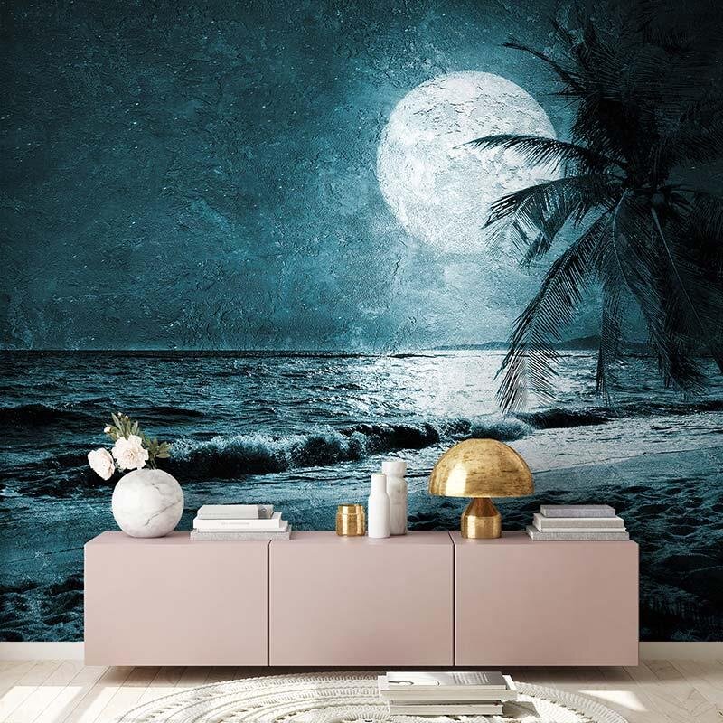 Digitaldruck-Tapete Beach at Night 3 Architects Paper (1031694)