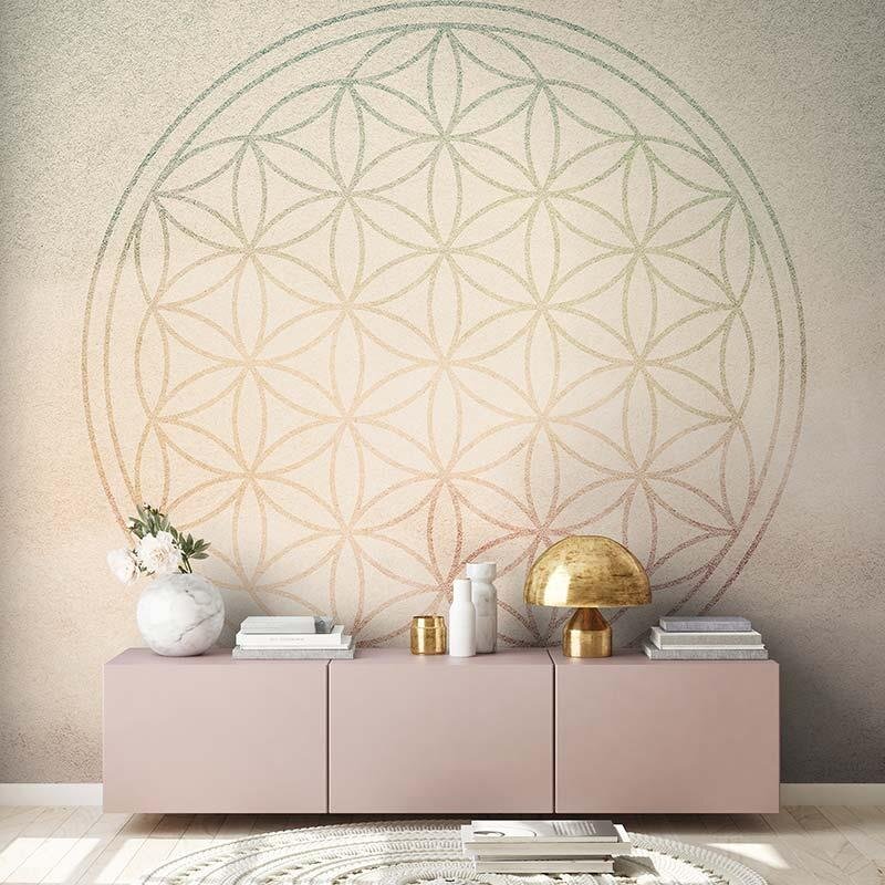 Digitaldruck-Tapete Flower of Life 2 Architects Paper (1031687)