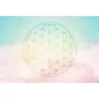 Digitaldruck-Tapete Flower of Life 1 Architects Paper...