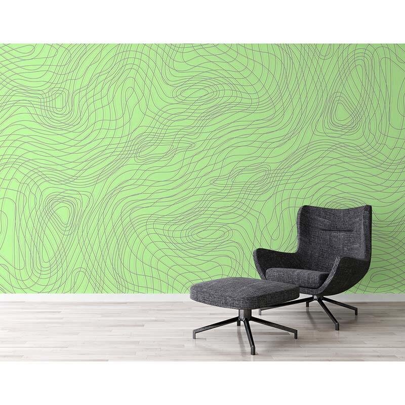 Digitaldruck-Tapete Chaotic Lines 2 Architects Paper (1031677)