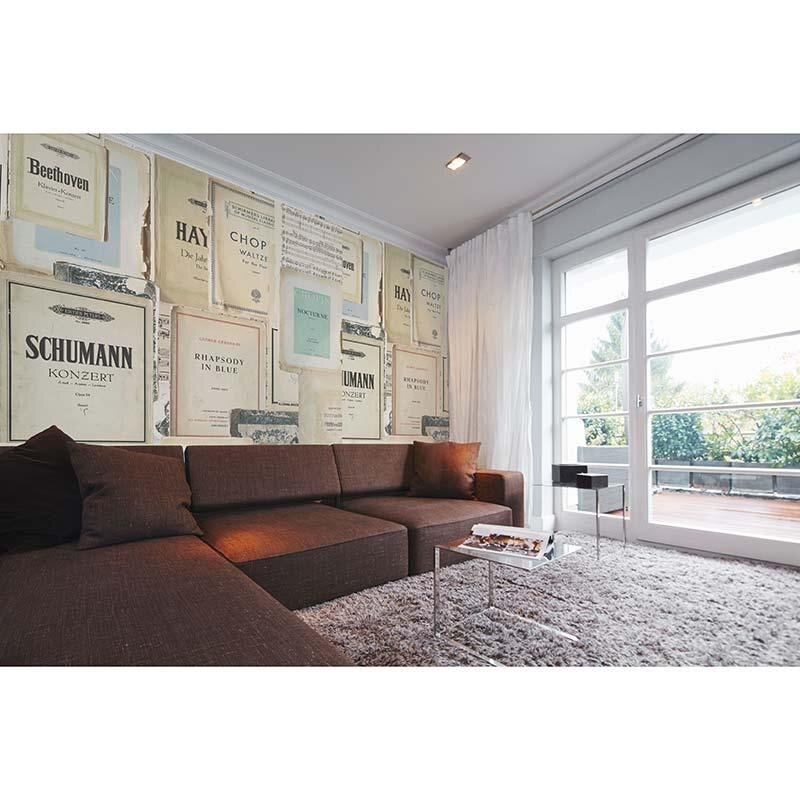 Digitaldruck-Tapete Sheet of Music 1 Architects Paper (1031647)