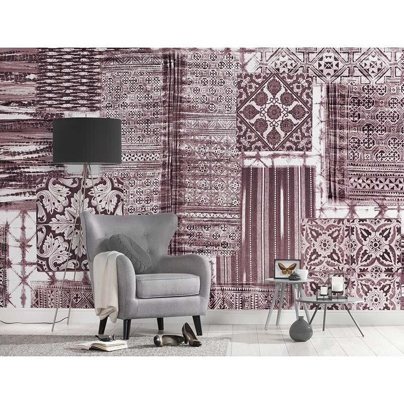 Digitaldruck-Tapete Patchwork 3 Architects Paper (1031635)