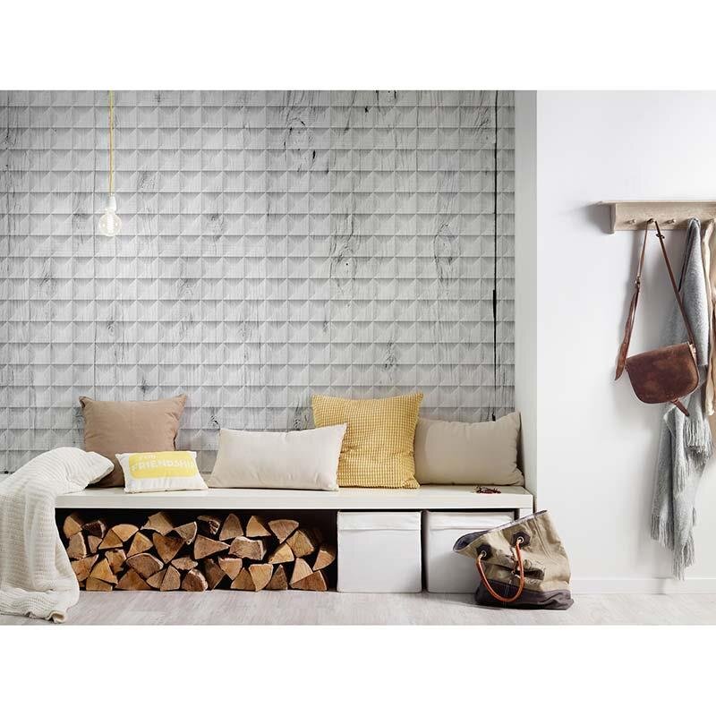 Digitaldruck-Tapete Square Wood 2 Architects Paper (1031632)