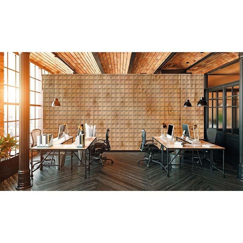 Digitaldruck-Tapete Square Wood 1 Architects Paper (1031631)