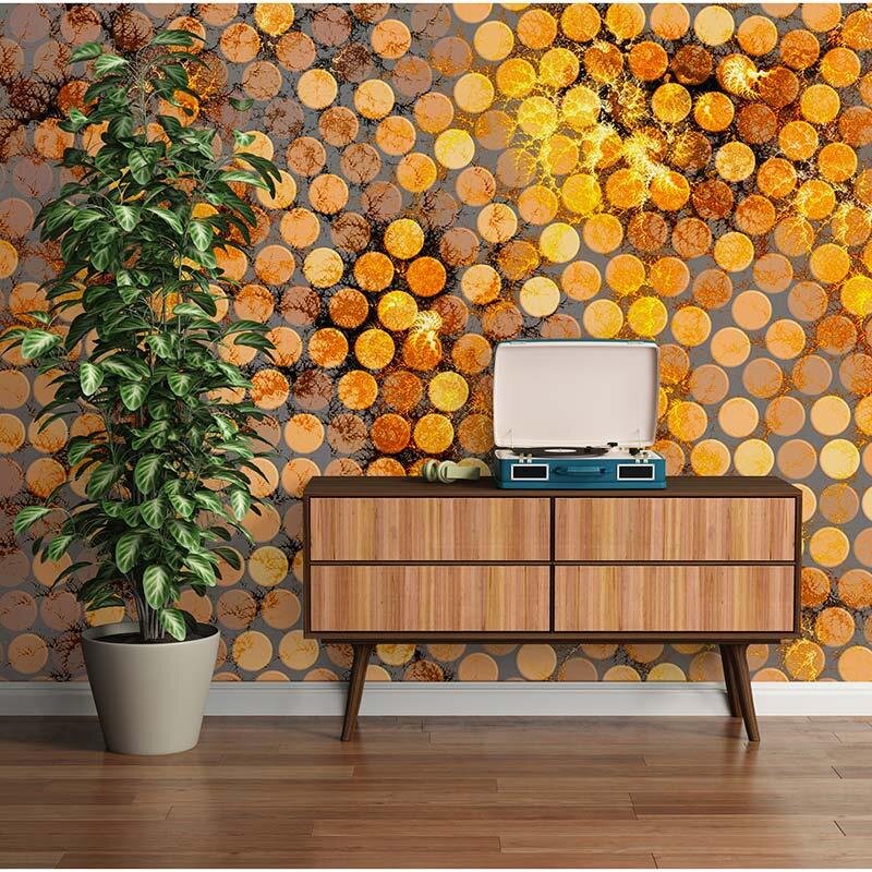 Digitaldruck-Tapete Lavillia Orange Architects Paper (1031612)