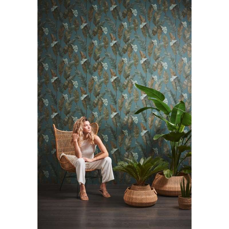 Tapete Grün livingwalls Vliestapete (1043815)