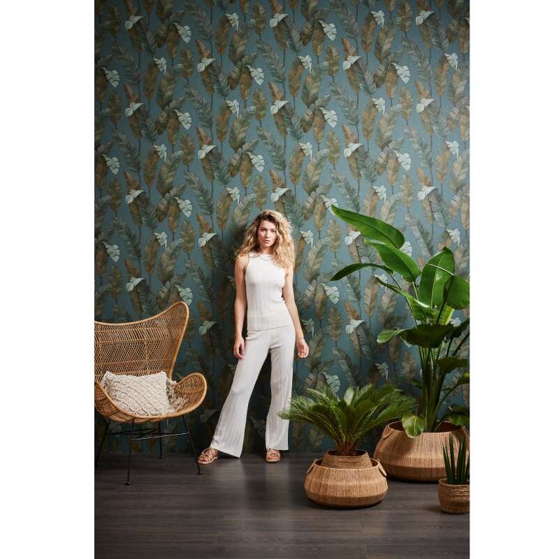 Tapete Grün livingwalls Vliestapete (1043815)