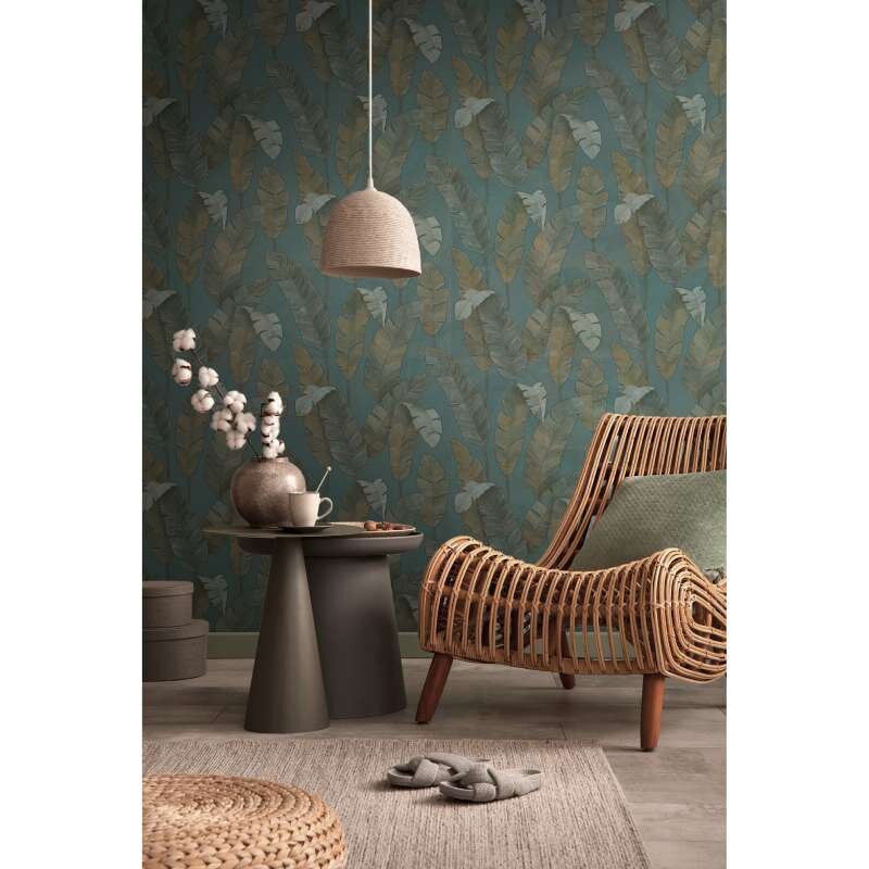 Tapete Grün livingwalls Vliestapete (1043815)