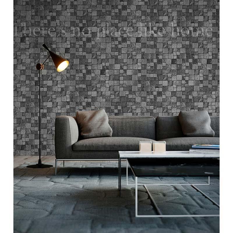 Digitaldruck-Tapete Grey Amber Architects Paper (1031591)