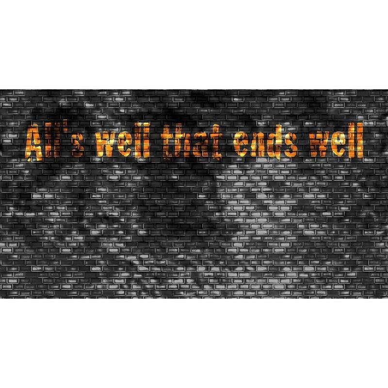 Digitaldruck-Tapete Black Tiles Architects Paper (1031588)