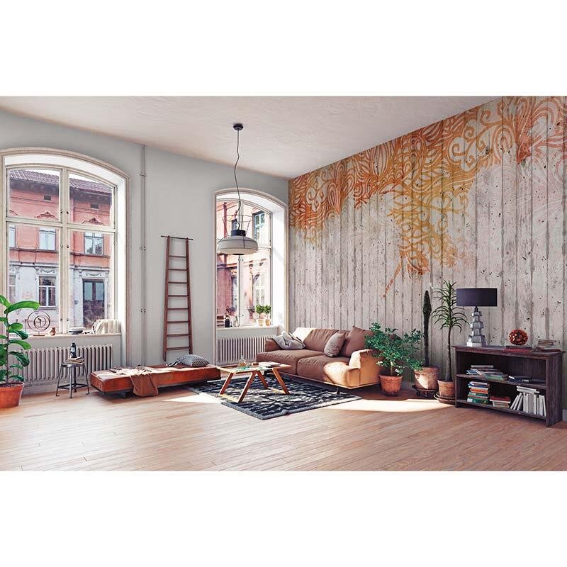 Digitaldruck-Tapete Concrete Ornament 1 Architects Paper (1031571)