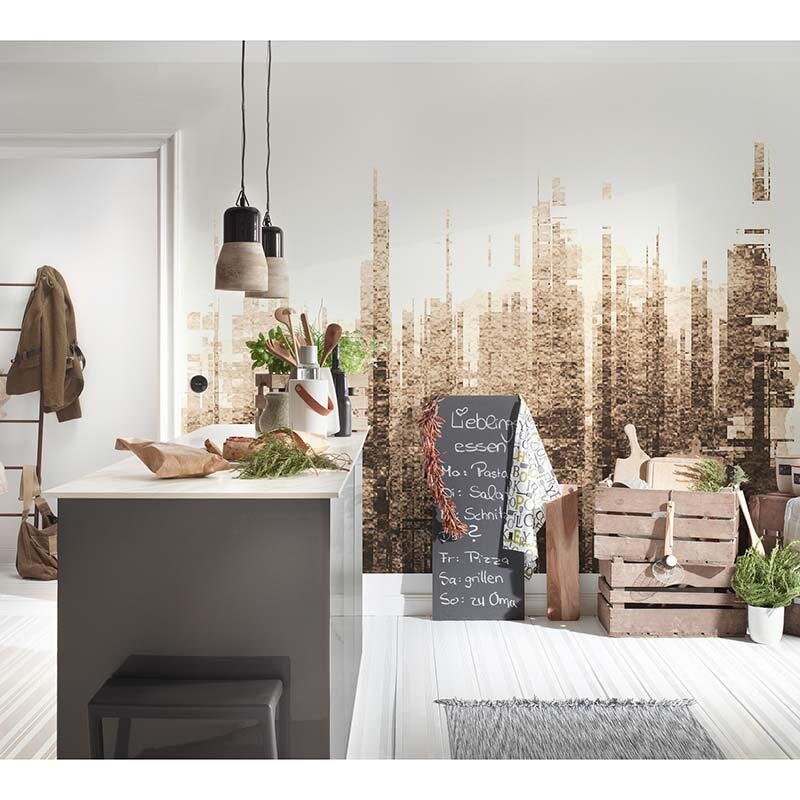 Digitaldruck-Tapete Skyline Artwork 2 Architects Paper (1031564)