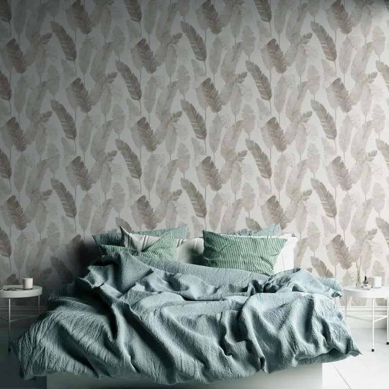 Tapete Beige, Creme, Grau, Weiß livingwalls Vliestapete (1043811)