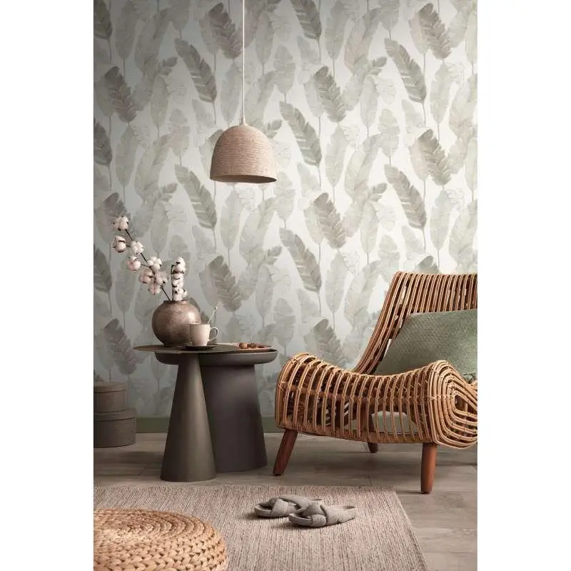 Tapete Beige, Creme, Grau, Weiß livingwalls Vliestapete (1043811)