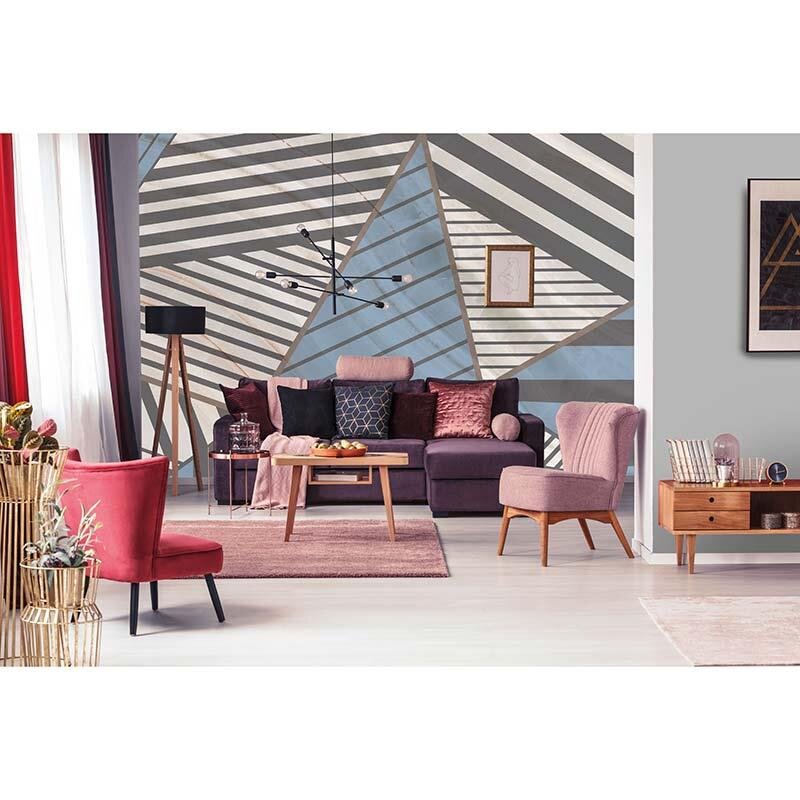 Digitaldruck-Tapete Stripes Marble 3 Architects Paper (1031556)