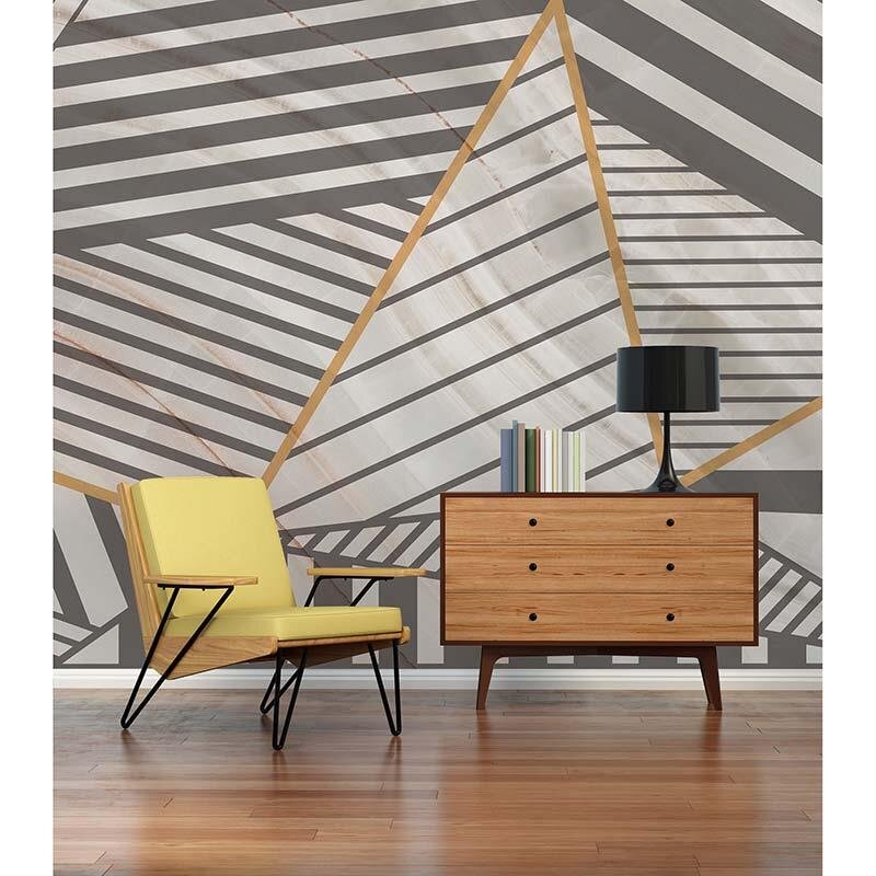 Digitaldruck-Tapete Stripes Marble 1 Architects Paper (1031554)