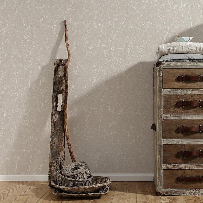 Tapete Beige, Creme AS-Creation Vliestapete (1018550)