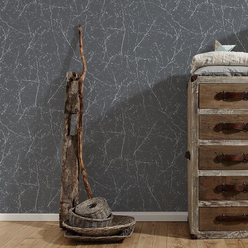 Tapete Grau, Silber AS-Creation Vliestapete (1018548)