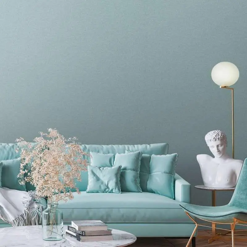 Tapete Blau, Türkis livingwalls Vliestapete (1043806)