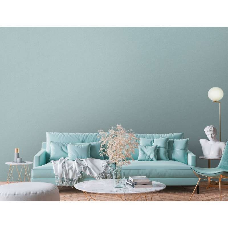 Tapete Blau, Türkis livingwalls Vliestapete (1043806)