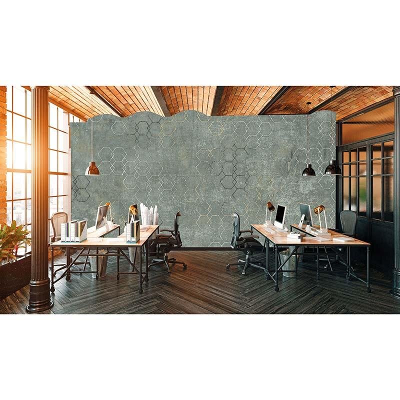 Digitaldruck-Tapete Hexagon Art 2 Architects Paper (1031513)