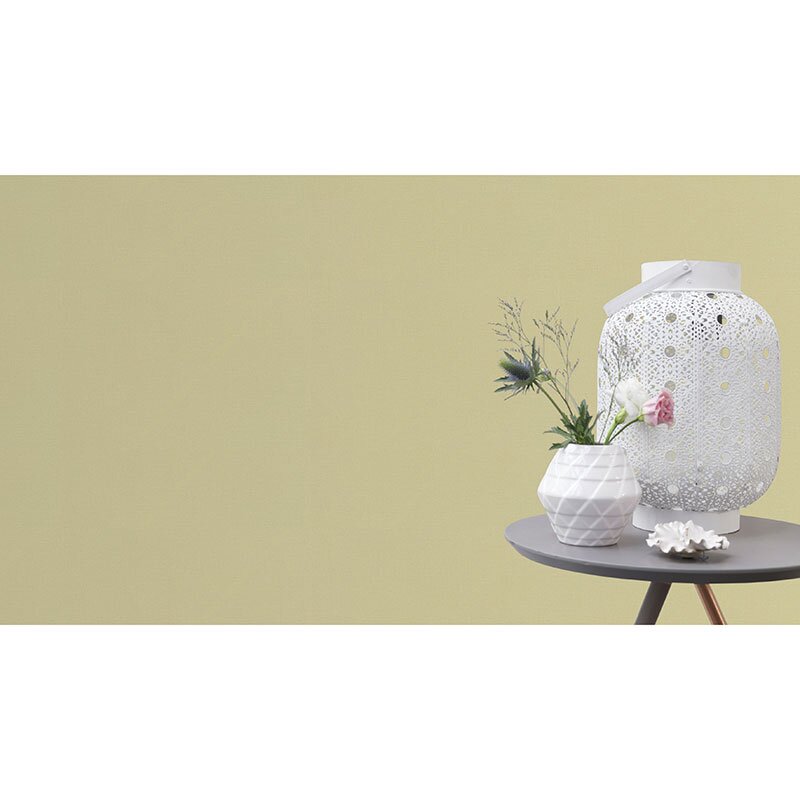 Vliestapete Gelb ländliches Ambiente Rasch Country Charme