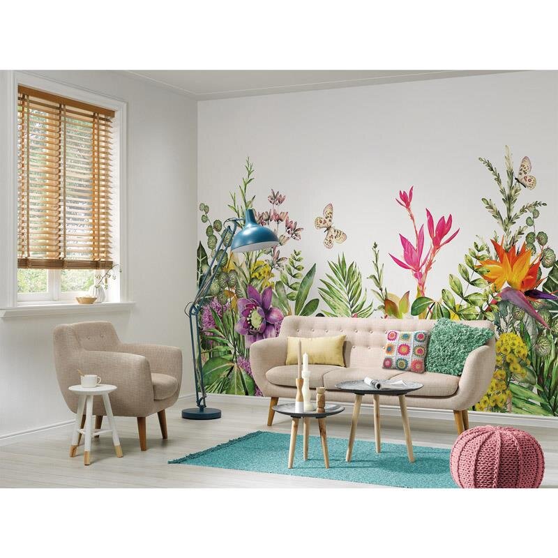 Digitaldruck-Tapete Motley Flowers livingwalls (1032015)