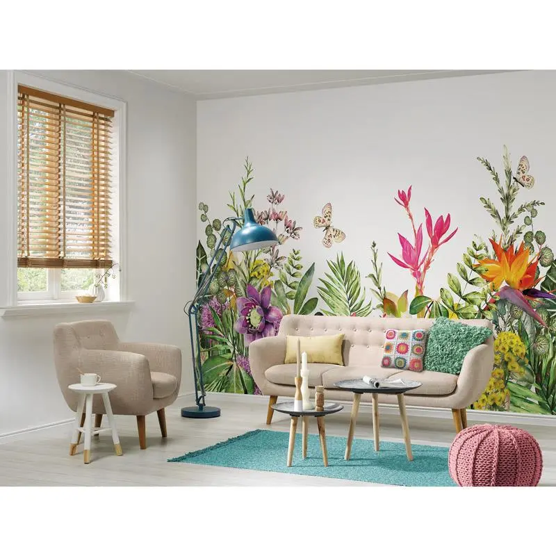 Digitaldruck-Tapete Motley Flowers livingwalls (1032015)