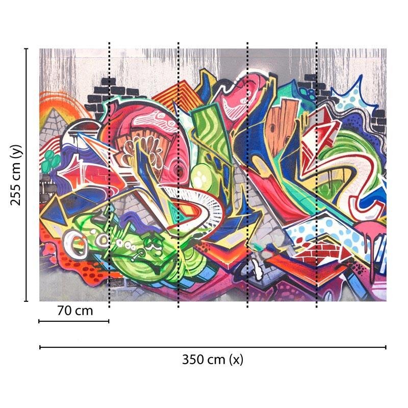Digitaldruck-Tapete Graffiti livingwalls (1032006)