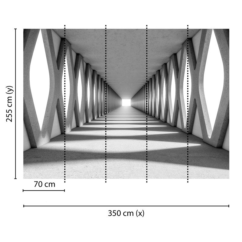 Digitaldruck-Tapete Grey Aisle livingwalls (1031979)