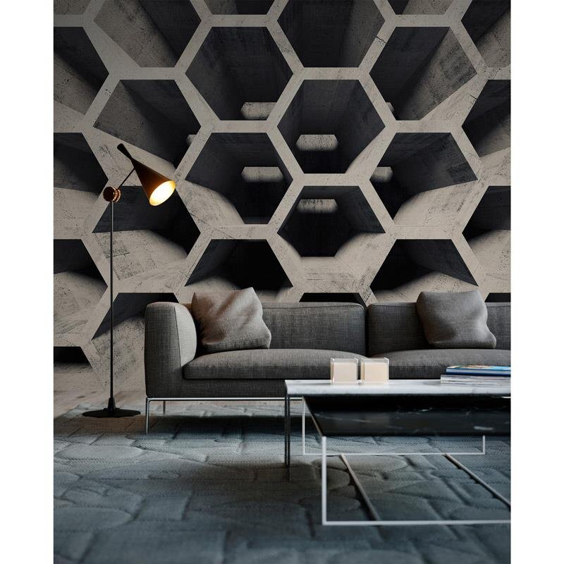 Digitaldruck-Tapete Honeycomb Structure 2 livingwalls (1031977)