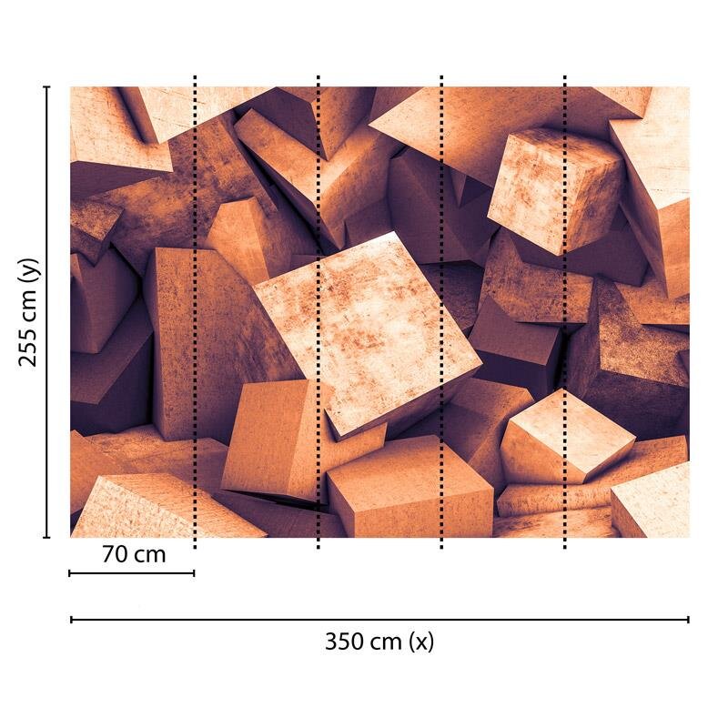 Digitaldruck-Tapete Concrete Blocks 2 livingwalls (1031975)