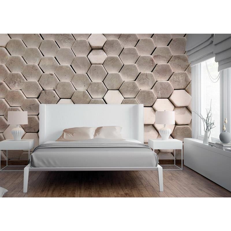 Digitaldruck-Tapete Hexagon Surface 2 livingwalls (1031969)