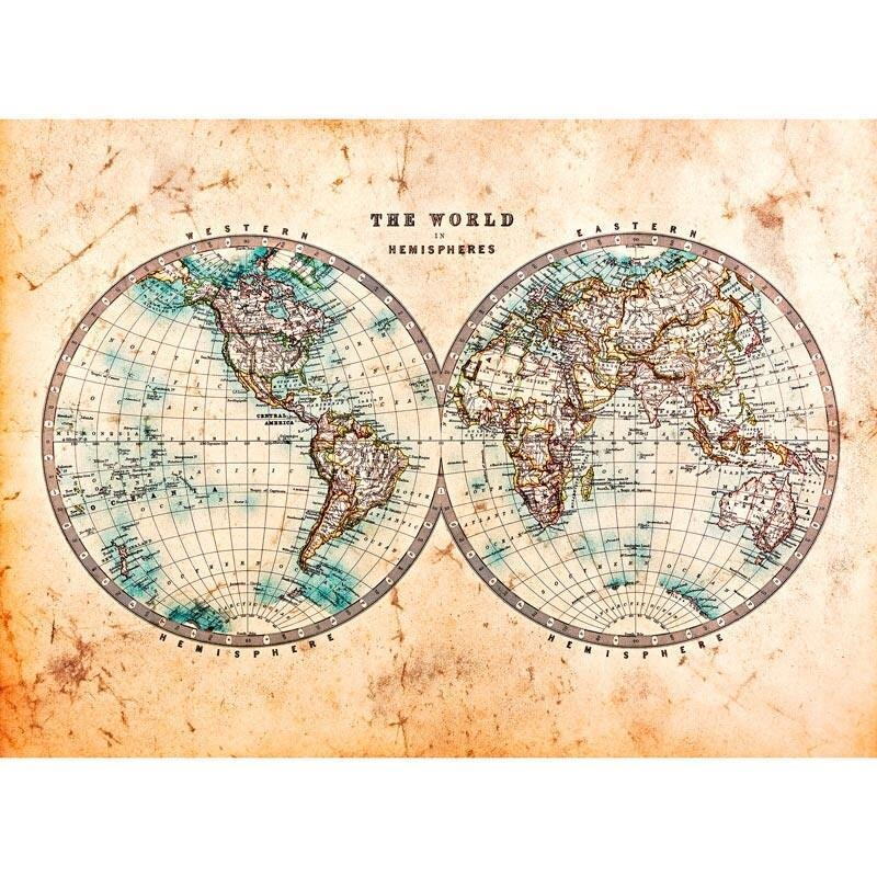 Digitaldruck-Tapete Hemispheres 1 livingwalls (1031958)