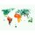 Digitaldruck-Tapete Colourful World 3 livingwalls (1031957)
