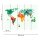 Digitaldruck-Tapete Colourful World 3 livingwalls (1031957)