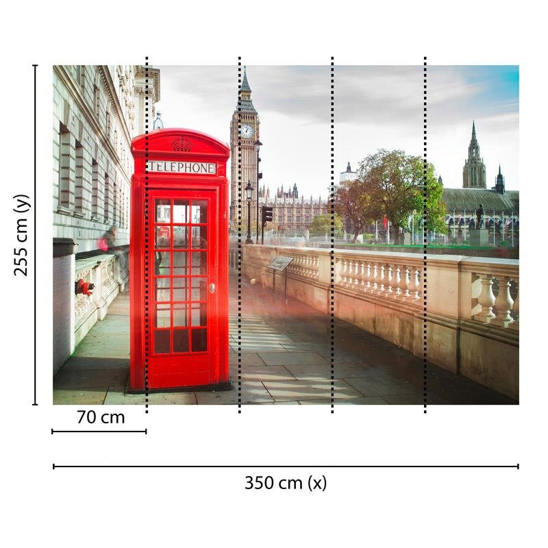 Digitaldruck-Tapete Phone Booth livingwalls (1031950)