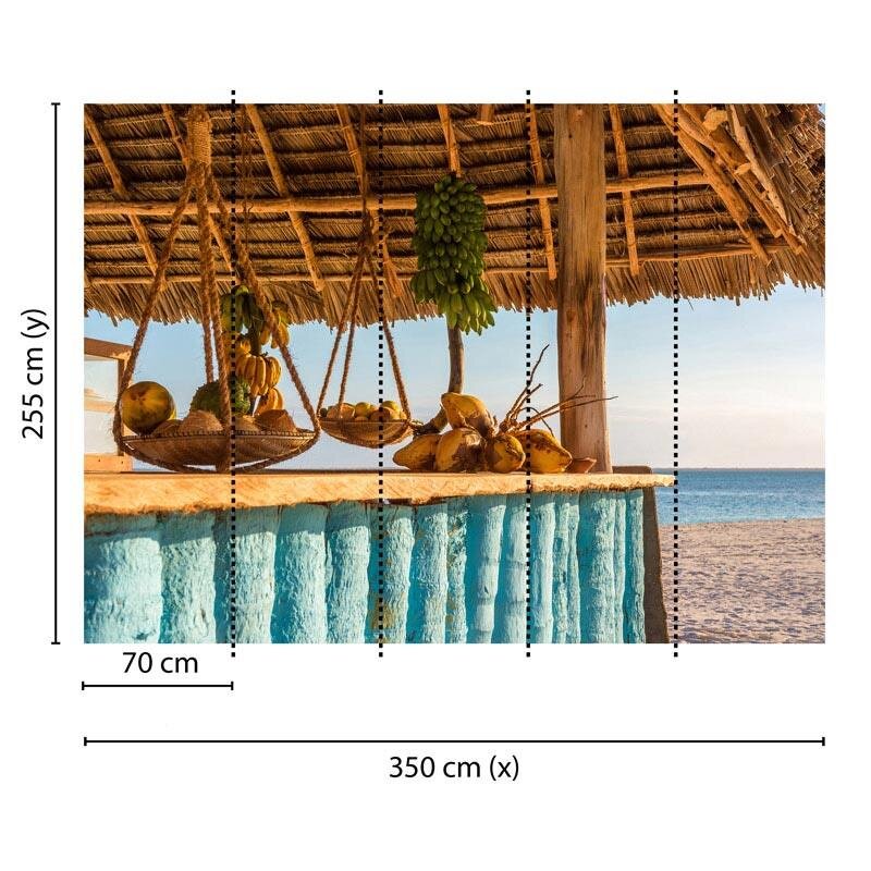Digitaldruck-Tapete Beach Bar livingwalls (1031936)