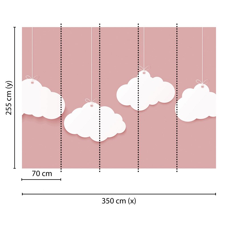 Digitaldruck-Tapete Clouds 3 livingwalls (1031929)