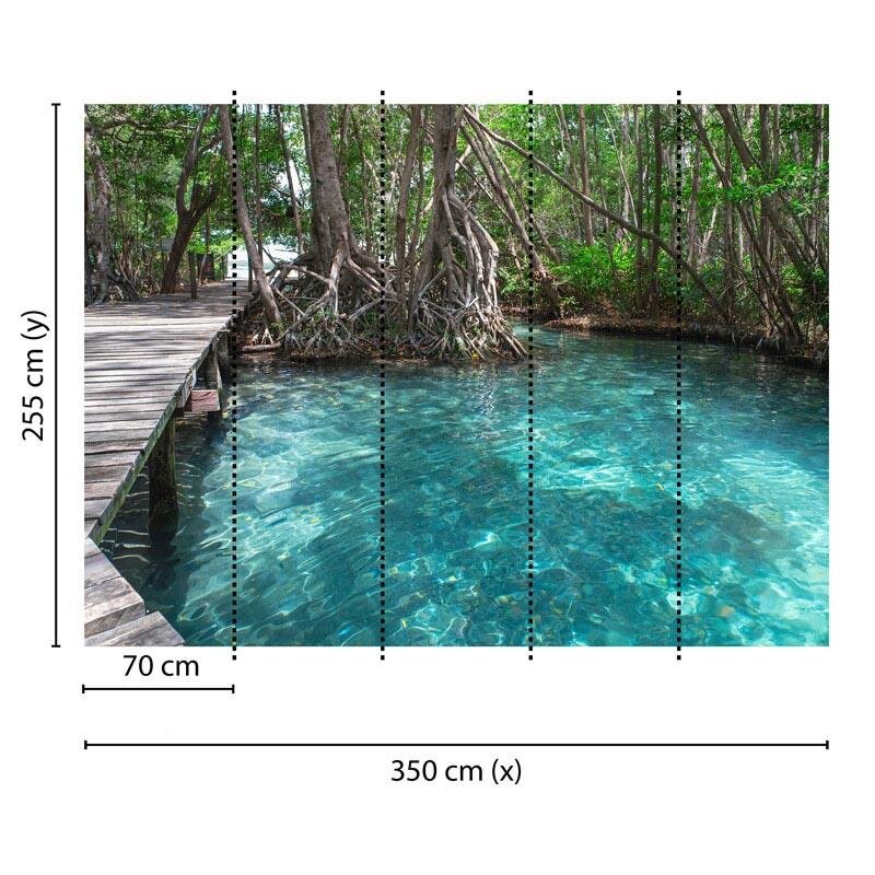 Digitaldruck-Tapete Dschungle Path livingwalls (1031926)