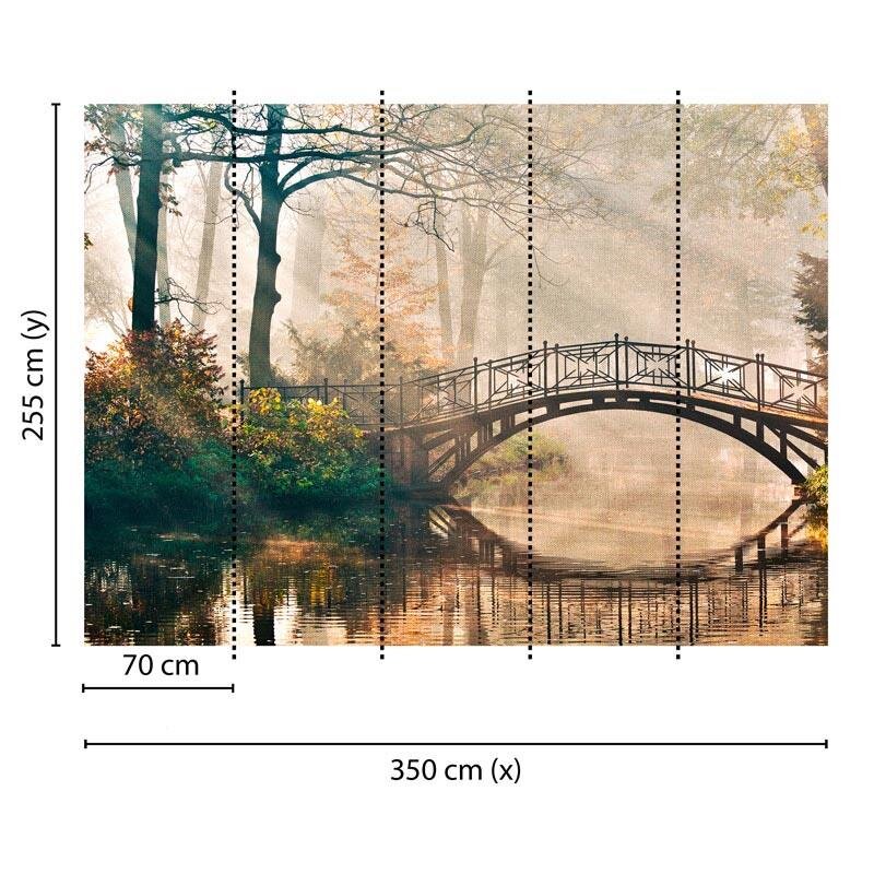 Digitaldruck-Tapete Park Bridge 1 livingwalls (1031918)