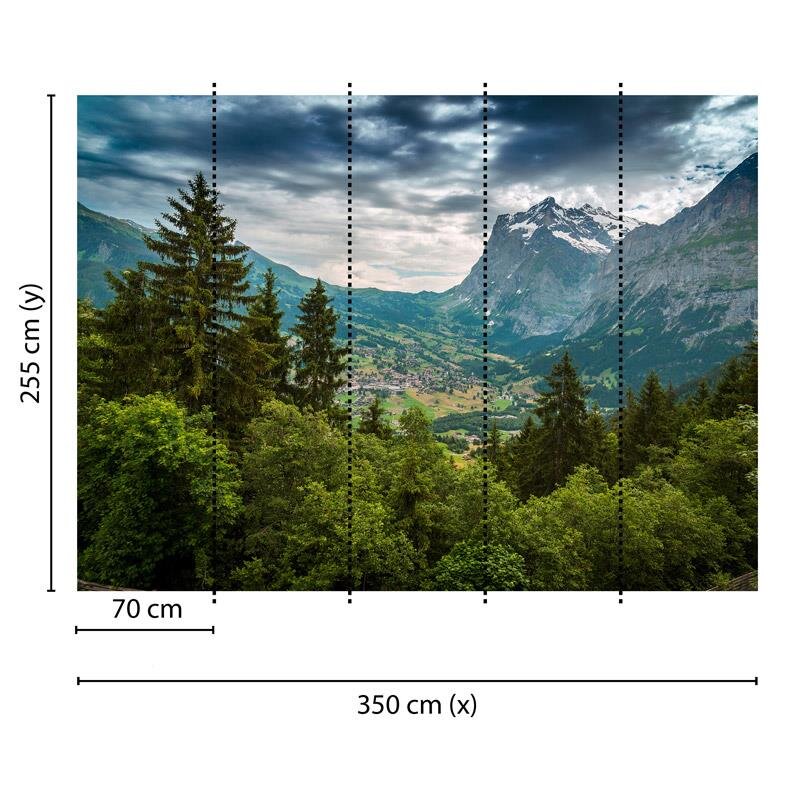 Digitaldruck-Tapete Mountain Views livingwalls (1031917)