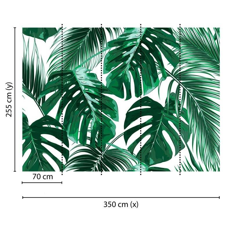 Digitaldruck-Tapete Palm Leaves 1 livingwalls (1031893)