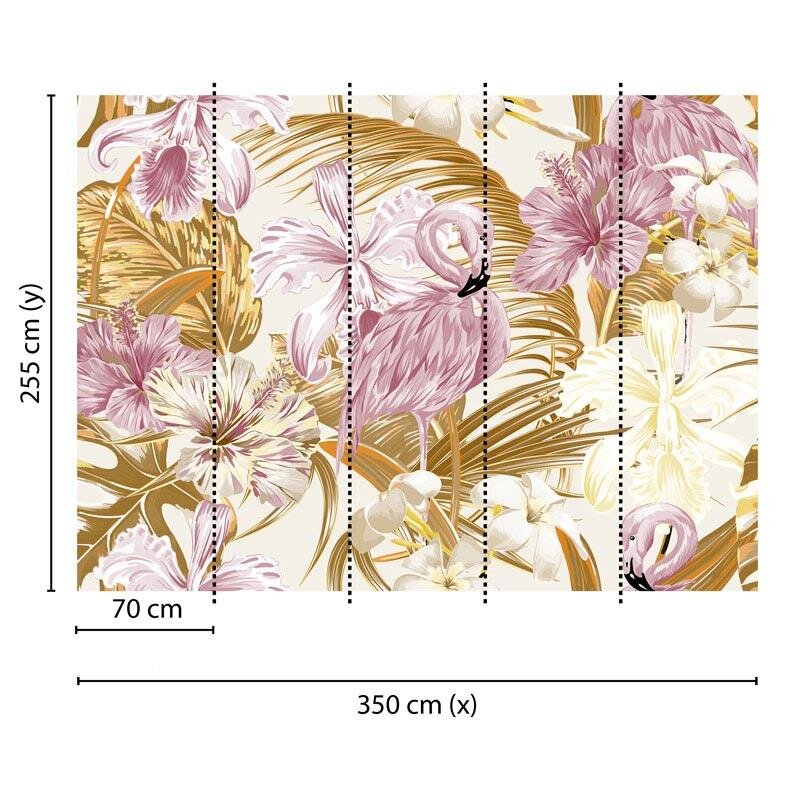 Digitaldruck-Tapete Flamingo Art 2 livingwalls (1031890)