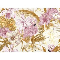 Digitaldruck-Tapete Flamingo Art 2 livingwalls (1031890)
