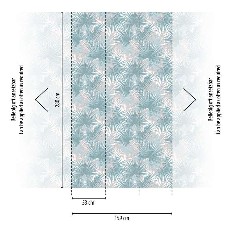 Digitaldruck-Tapete Blau, Türkis livingwalls (1043789)