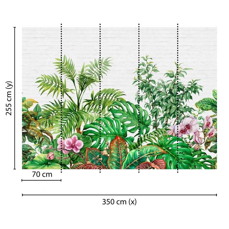 Digitaldruck-Tapete Tropical Wall 1 livingwalls (1031872)